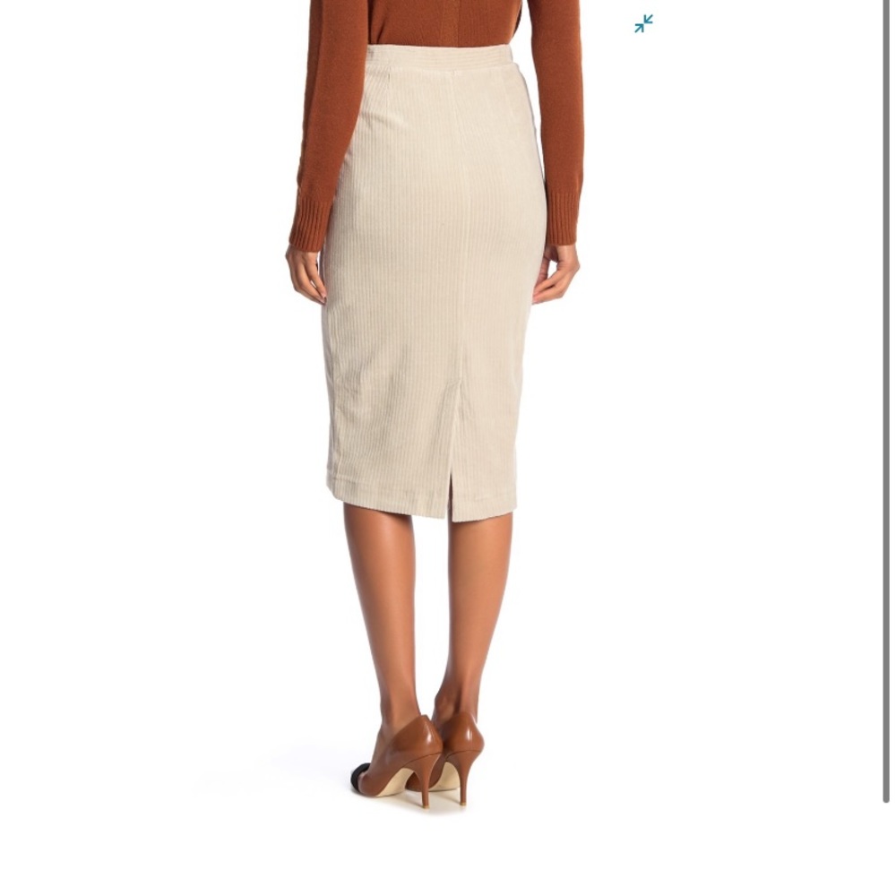 Catherine Malandrino Stretch Corduroy skirt - Picture 2 of 7